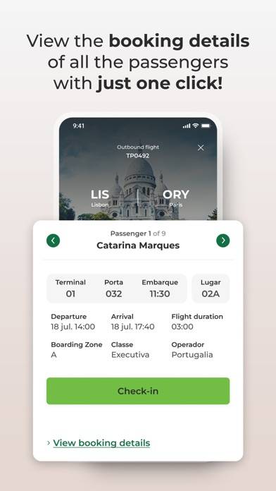 TAP Air Portugal Capture d'écran de l'application #5
