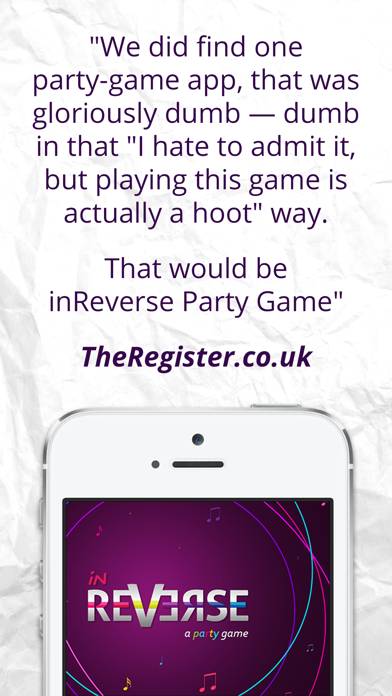 InReverse Party Game Lite App screenshot #5