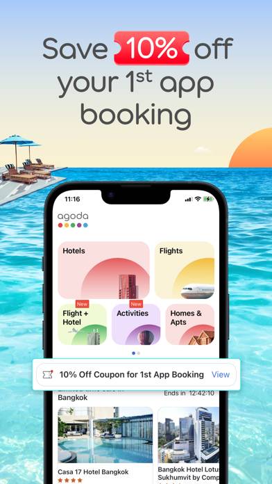 Agoda: Cheap Flights & Hotels Capture d'écran de l'application #1