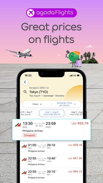 Agoda: Cheap Flights & Hotels Captura de pantalla de la aplicación #6