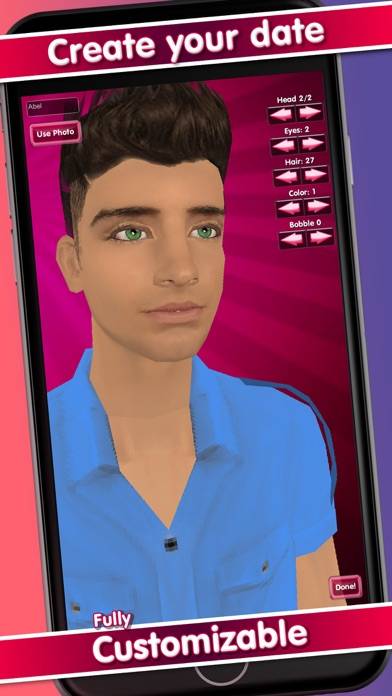 My Virtual Boyfriend Скриншот приложения #3