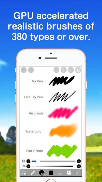 Ibis Paint Captura de pantalla de la aplicación #2
