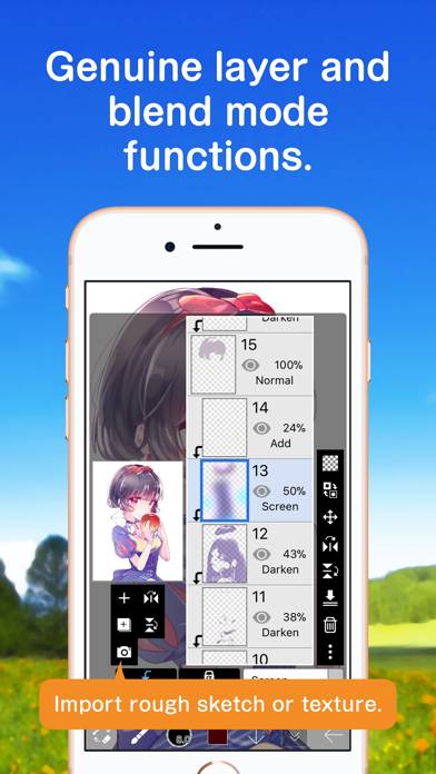 Ibis Paint Captura de pantalla de la aplicación #3