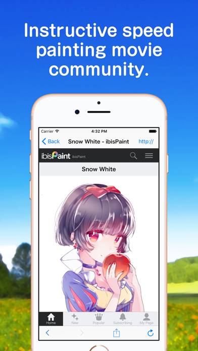 Ibis Paint Captura de pantalla de la aplicación #5