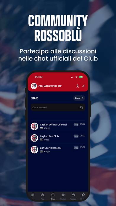 Cagliari Calcio App screenshot #5