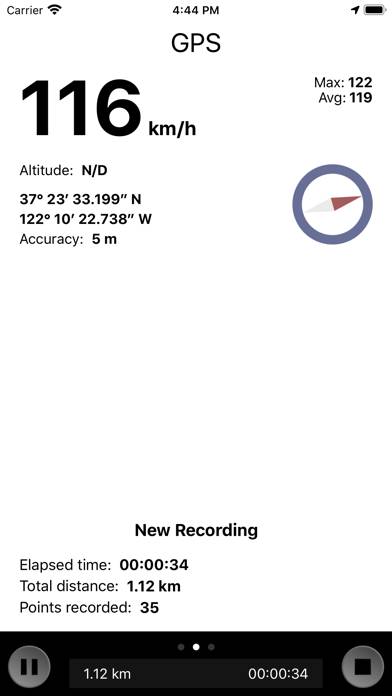 GPS Stone (GPX Trip Recorder) Schermata dell'app #2