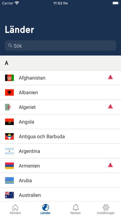 UD Resklar App skärmdump