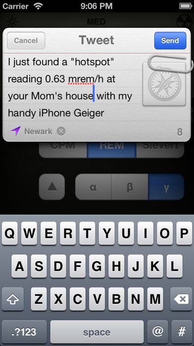 Digital Geiger Counter Schermata dell'app #5