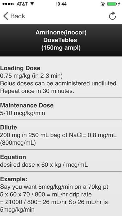 Anesthesia Drips App screenshot #3