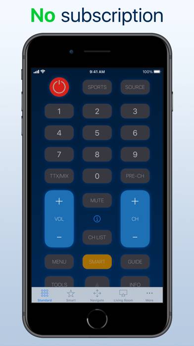 Samsung Smart TV remote myTifi App-Screenshot #1