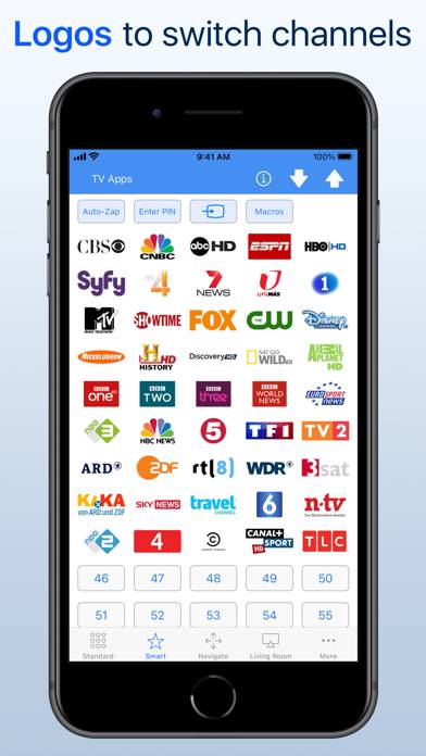 Samsung Smart TV remote myTifi App screenshot #2