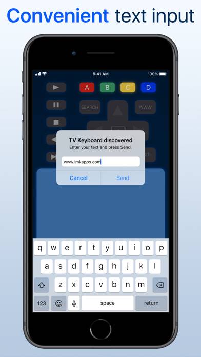 Samsung Smart TV remote myTifi App screenshot #4