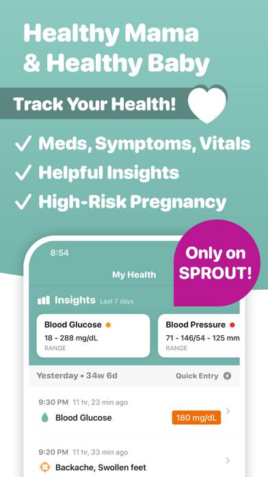Pregnancy Tracker • Скриншот приложения #2