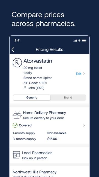 Express Scripts App screenshot