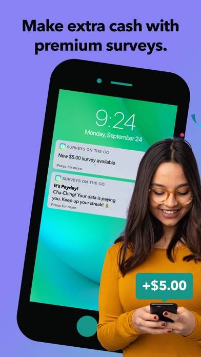 Surveys On The Go App screenshot #1
