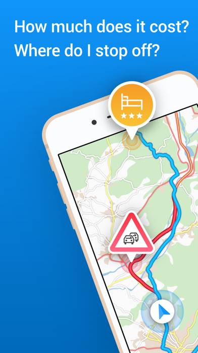 ViaMichelin GPS, Route Planner App skärmdump #1