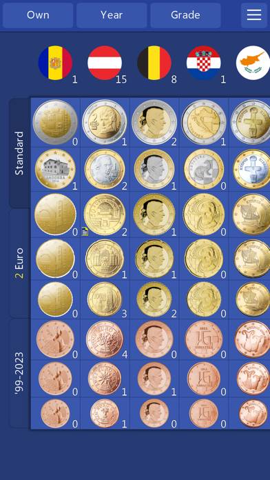 Euro Coin Collection Captura de pantalla de la aplicación #1