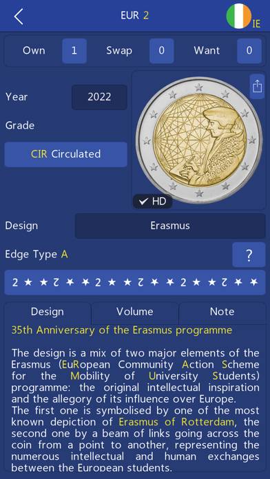Euro Coin Collection Schermata dell'app #3