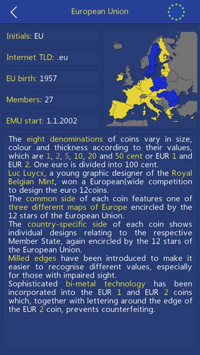 Euro Coin Collection Captura de pantalla de la aplicación #5