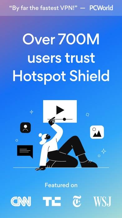 HotspotShield VPN & Wifi Proxy App preview #1