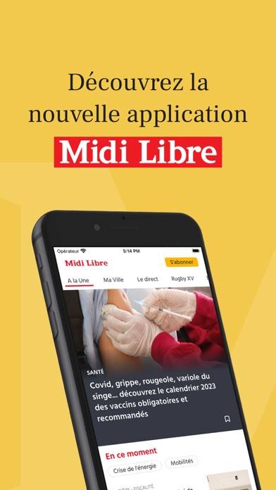 Midi Libre App screenshot #1