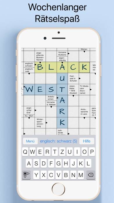 Kreuzworträtsel . App-Screenshot #1