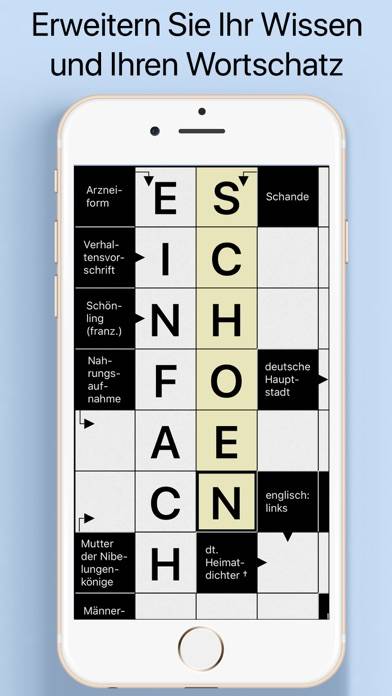 Kreuzworträtsel . App-Screenshot #2