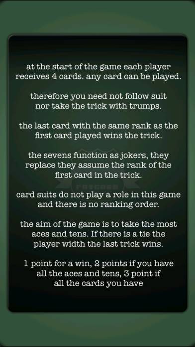 Fat Card game screenshot