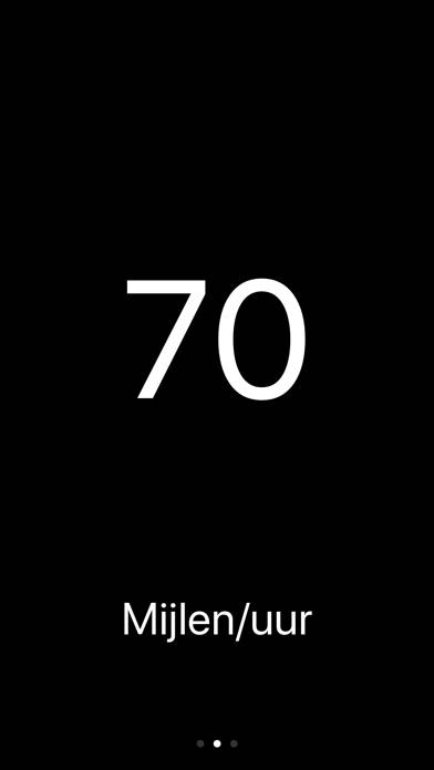 Meine Tachometer App-Screenshot