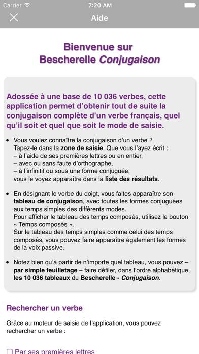Bescherelle Conjugaison App screenshot #6