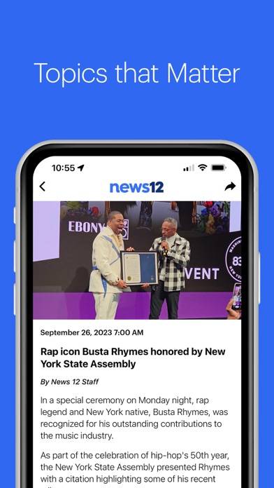 News 12 Mobile App screenshot #3