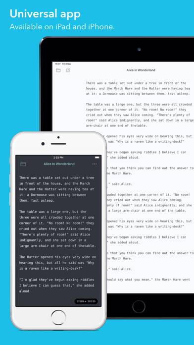 IWriter Captura de pantalla de la aplicación #1