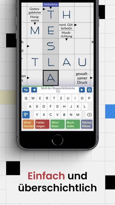 Kreuzworträtsel Pro App-Screenshot #2