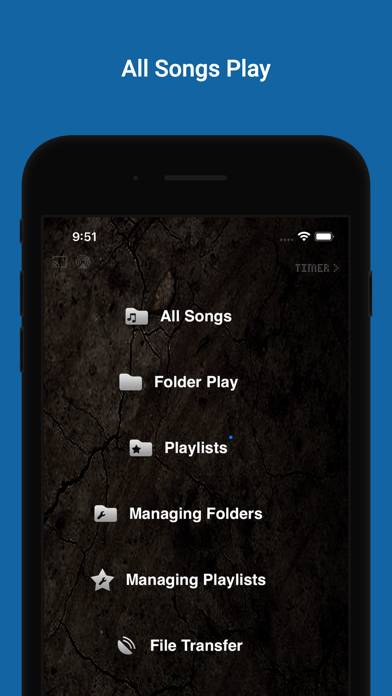 EZMP3 Player Pro App-Screenshot #1