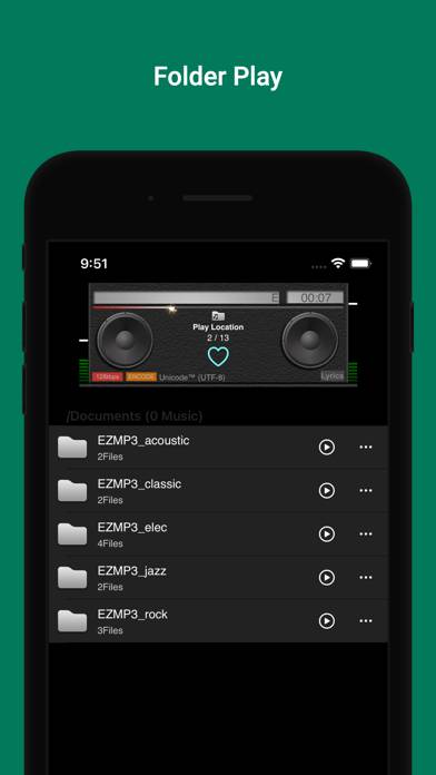 EZMP3 Player Pro App-Screenshot #2