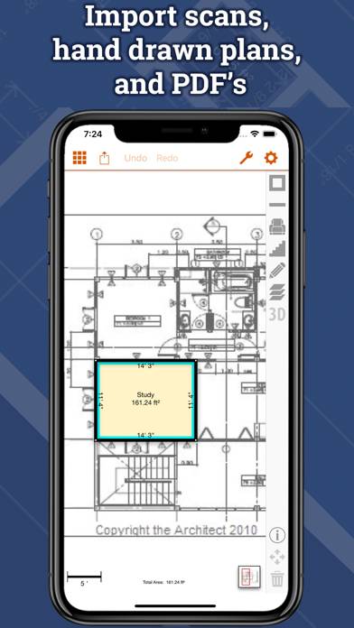 Floorplans Pro Captura de pantalla de la aplicación #2