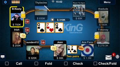 Texas Holdem Poker Capture d'écran de l'application #1