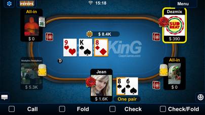 Texas Holdem Poker Capture d'écran de l'application #2