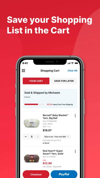 Michaels Stores App screenshot