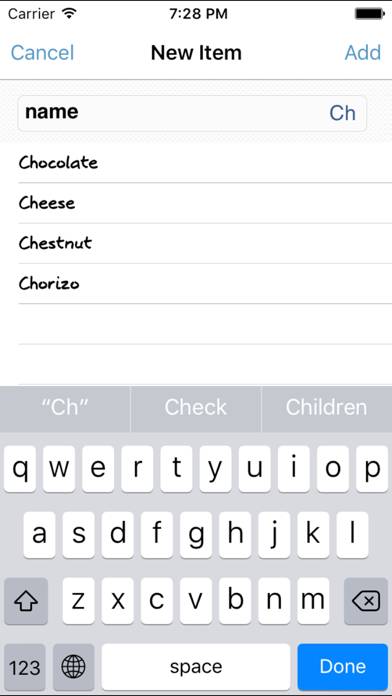 Shopping list Courzeo Captura de pantalla de la aplicación #4