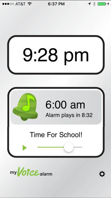 My Voice Alarm App screenshot #1