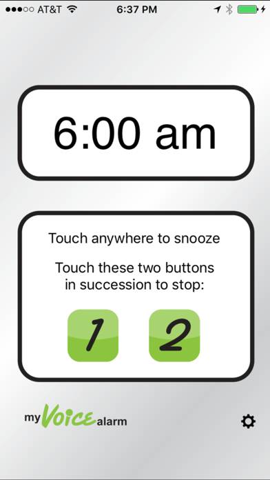 My Voice Alarm App screenshot #2
