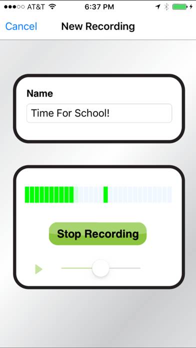 My Voice Alarm App screenshot #5