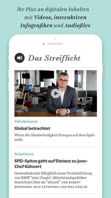 Süddeutsche Zeitung App-Screenshot #2