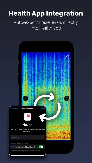 Decibel X:dB Sound Level Meter Capture d'écran de l'application #5