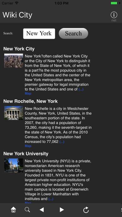 Wiki City App screenshot #3