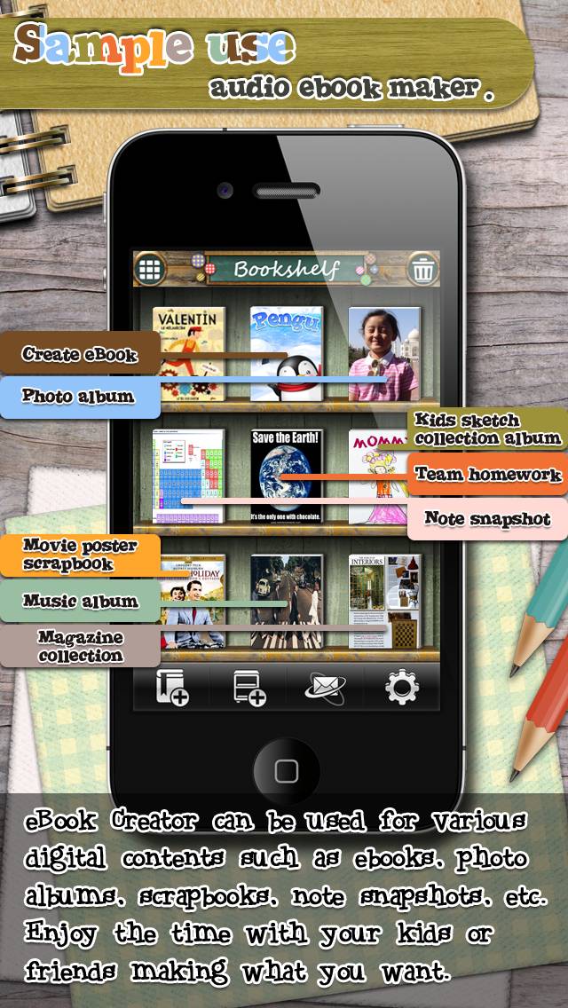 EBook Creator App screenshot