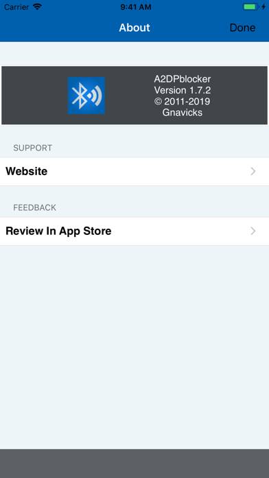 A2DPblocker App screenshot #5