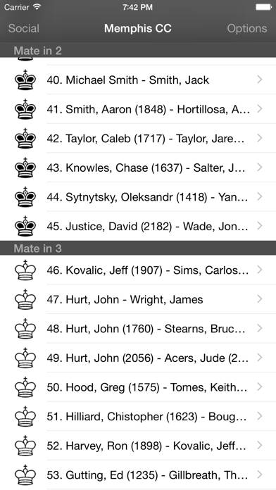 Memphis Chess Club App screenshot #2