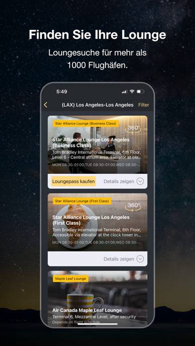 Star Alliance Navigator App-Screenshot